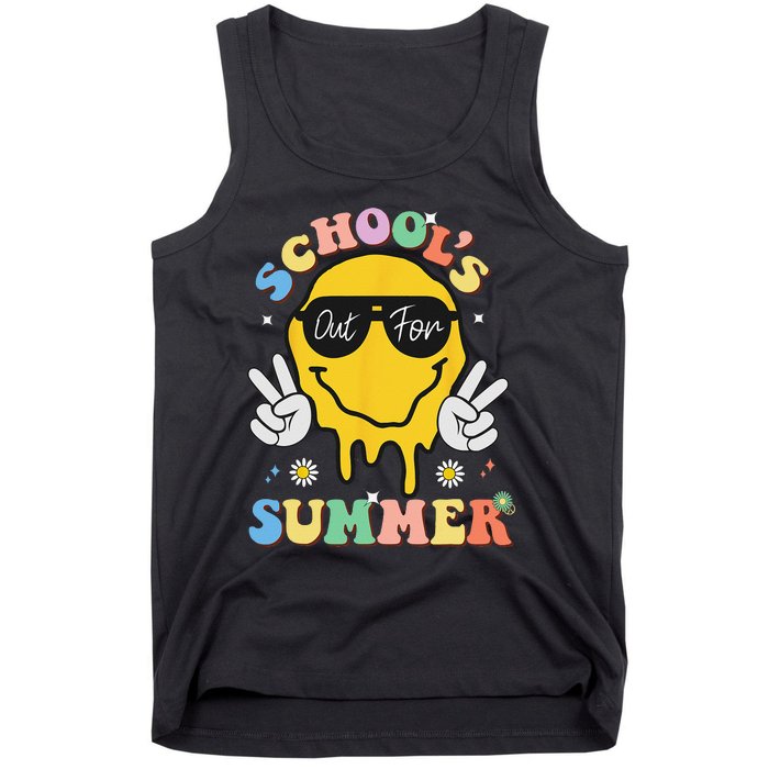 Last Day Of School Schools Out For Summer Teacher Tank Top