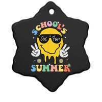 Last Day Of School Schools Out For Summer Teacher Ceramic Star Ornament