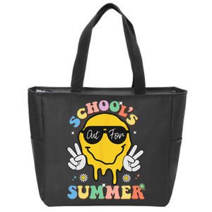 Last Day Of School Schools Out For Summer Teacher Zip Tote Bag