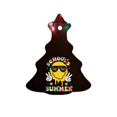 Last Day Of School Schools Out For Summer Teacher Ceramic Tree Ornament