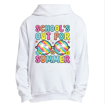 Last Day Of School Graduation Groovy Schools Out For Summer Urban Pullover Hoodie