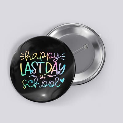 Last Day of School Tie Dye School Graduation Gifts Button