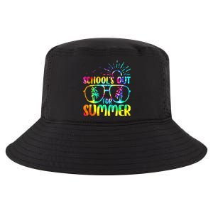 Last Day Of School Schools Out Summer Teacher Tie Dye Cool Comfort Performance Bucket Hat