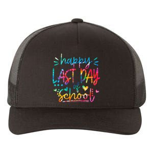 Last Day of School Tie Dye School Graduation Gifts Yupoong Adult 5-Panel Trucker Hat