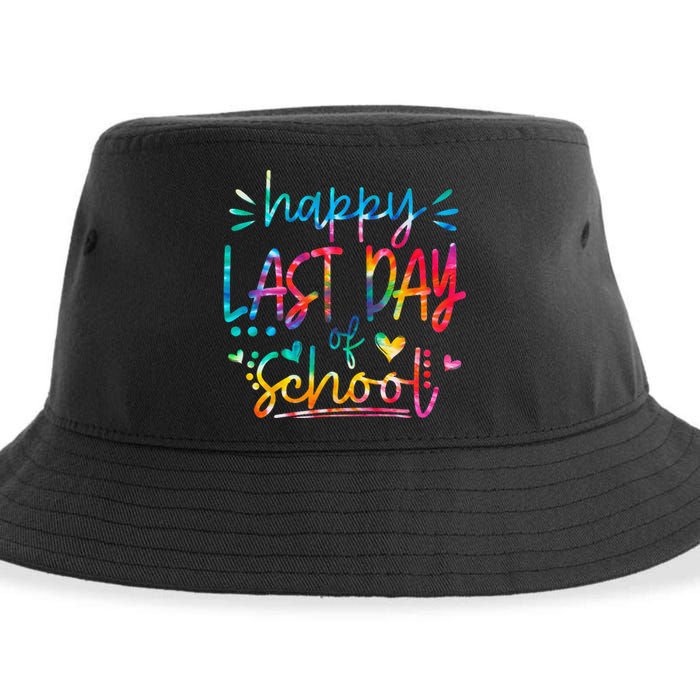 Last Day of School Tie Dye School Graduation Gifts Sustainable Bucket Hat