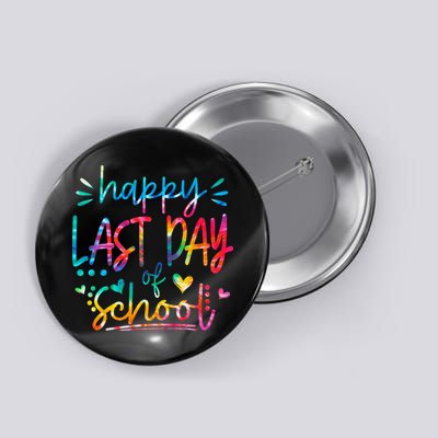 Last Day of School Tie Dye School Graduation Gifts Button
