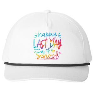 Last Day of School Tie Dye School Graduation Gifts Snapback Five-Panel Rope Hat