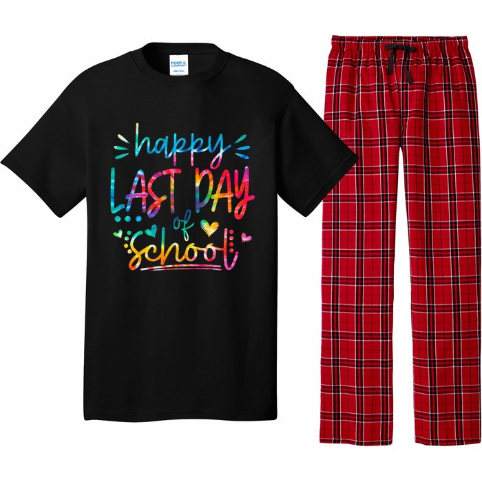 Last Day of School Tie Dye School Graduation Gifts Pajama Set