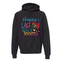 Last Day of School Tie Dye School Graduation Gifts Premium Hoodie