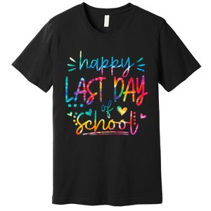 Last Day of School Tie Dye School Graduation Gifts Premium T-Shirt