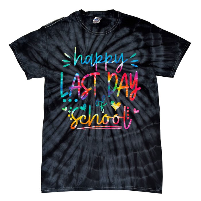 Last Day of School Tie Dye School Graduation Gifts Tie-Dye T-Shirt