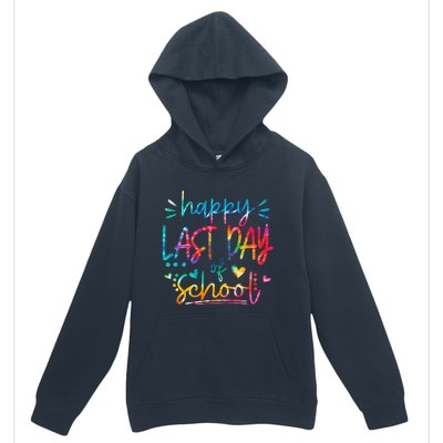 Last Day of School Tie Dye School Graduation Gifts Urban Pullover Hoodie