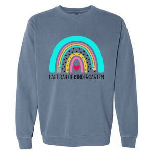 Last Day Of School Kindergarten Funny Gifts For Garment-Dyed Sweatshirt