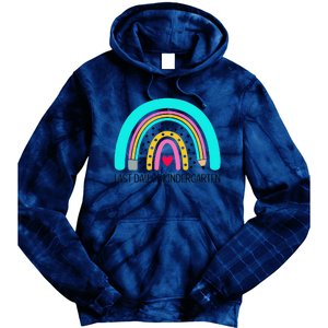 Last Day Of School Kindergarten Funny Gifts For Tie Dye Hoodie