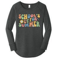 Last Day Of School Schools Out For Summer Teacher Women's Perfect Tri Tunic Long Sleeve Shirt