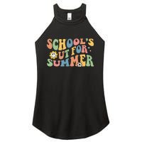 Last Day Of School Schools Out For Summer Teacher Women's Perfect Tri Rocker Tank