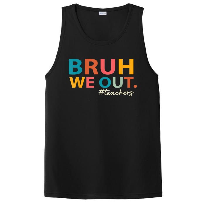 Last Day Of School Bruh We Out Teachers End Of School Year Gift PosiCharge Competitor Tank