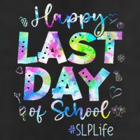 Last Day Of School SLP Life Summer Vacation Beach 7 Panel Mesh Trucker Snapback Hat