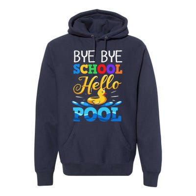 Last Day Of School Summer Holidays Student Teacher Premium Hoodie