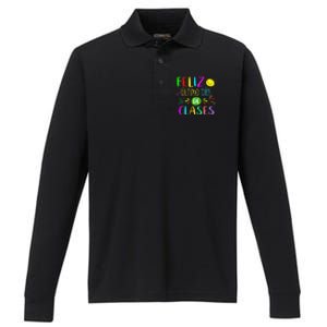 Last Day Of School Summer Spanish Teacher Or Student Performance Long Sleeve Polo