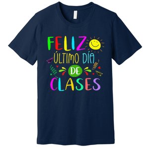 Last Day Of School Summer Spanish Teacher Or Student Premium T-Shirt