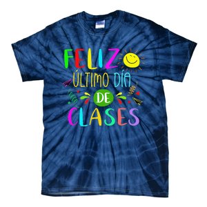 Last Day Of School Summer Spanish Teacher Or Student Tie-Dye T-Shirt