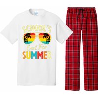 Last Day Of School Retro Schools Out For Summer Teacher Pajama Set