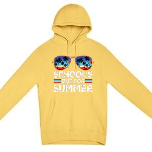 Last Day Of School Schools Out For Summer Teacher Boy Premium Pullover Hoodie