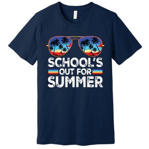 Last Day Of School Schools Out For Summer Teacher Boy Premium T-Shirt