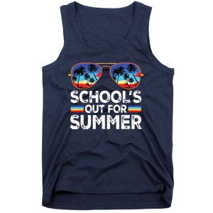 Last Day Of School Schools Out For Summer Teacher Boy Tank Top