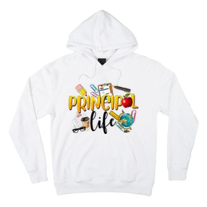 Last Day Of School Principal Life End Of Year Summer Vibes Hoodie