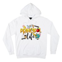 Last Day Of School Principal Life End Of Year Summer Vibes Hoodie