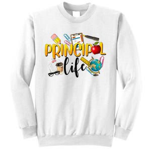 Last Day Of School Principal Life End Of Year Summer Vibes Sweatshirt