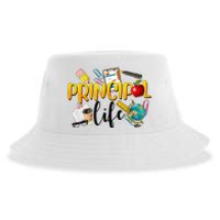 Last Day Of School Principal Life End Of Year Summer Vibes Sustainable Bucket Hat