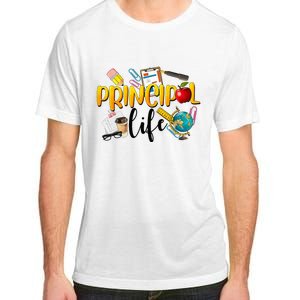 Last Day Of School Principal Life End Of Year Summer Vibes Adult ChromaSoft Performance T-Shirt