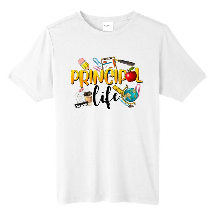 Last Day Of School Principal Life End Of Year Summer Vibes Tall Fusion ChromaSoft Performance T-Shirt