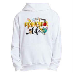 Last Day Of School Principal Life End Of Year Summer Vibes Urban Pullover Hoodie