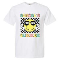 Last Day Of School Retro Schoolsout For Summer Teacher Garment-Dyed Heavyweight T-Shirt