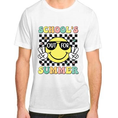 Last Day Of School Retro Schoolsout For Summer Teacher Adult ChromaSoft Performance T-Shirt