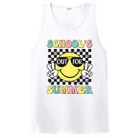 Last Day Of School Retro Schoolsout For Summer Teacher PosiCharge Competitor Tank