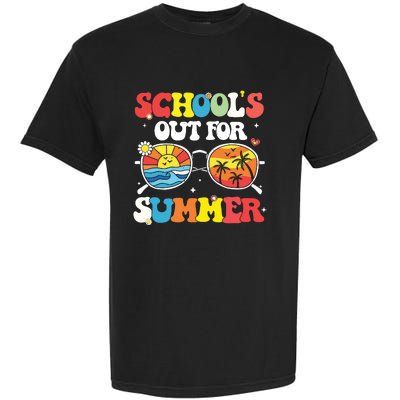 Last Day Of School Schools Out For Summer Teacher Gift Garment-Dyed Heavyweight T-Shirt