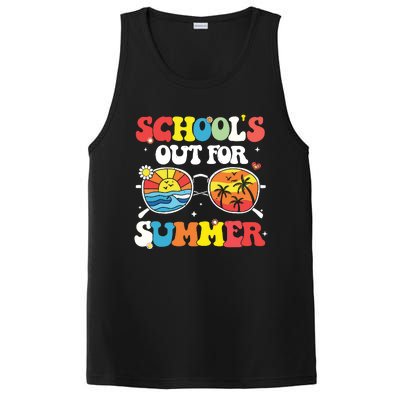 Last Day Of School Schools Out For Summer Teacher Gift PosiCharge Competitor Tank