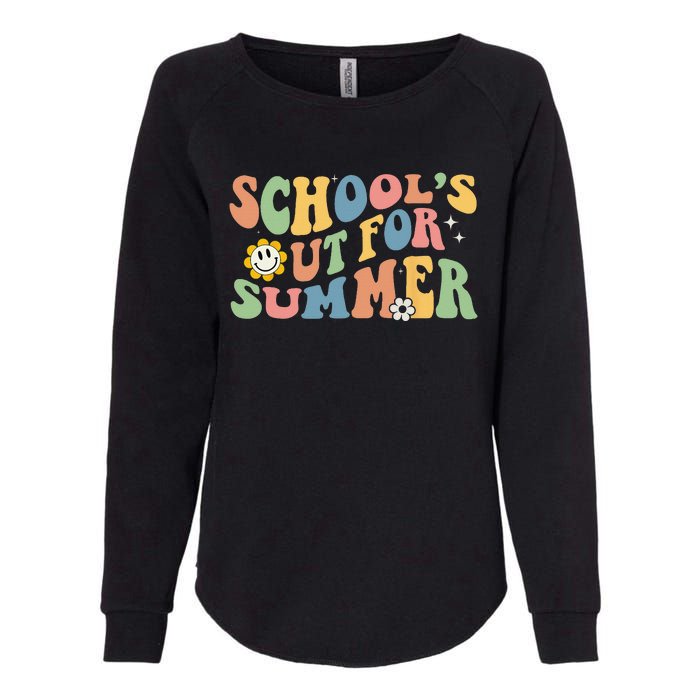 Last Day Of School Schools Out For Summer Teacher Womens California Wash Sweatshirt