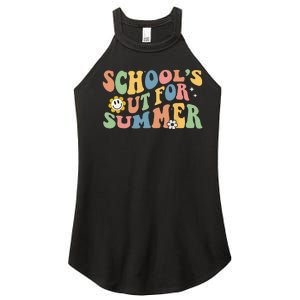 Last Day Of School Schools Out For Summer Teacher Women's Perfect Tri Rocker Tank