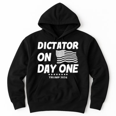 Limited Dictator On Day One Trump 2024 Hoodie