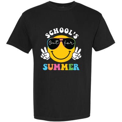 Last Day Of School Teacher Schools Out For Summer Student Garment-Dyed Heavyweight T-Shirt