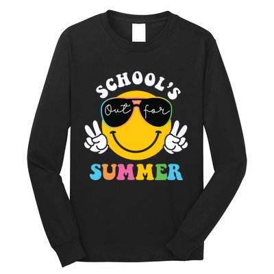 Last Day Of School Teacher Schools Out For Summer Student Long Sleeve Shirt