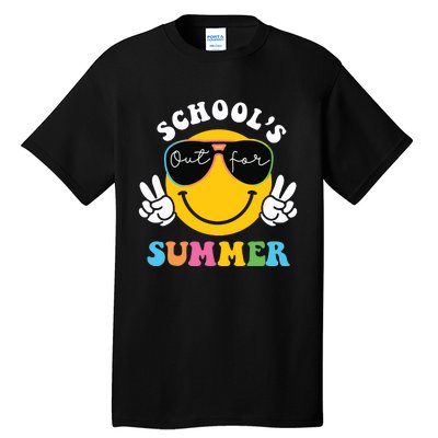 Last Day Of School Teacher Schools Out For Summer Student Tall T-Shirt