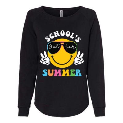 Last Day Of School Teacher Schools Out For Summer Student Womens California Wash Sweatshirt