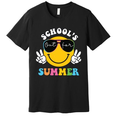 Last Day Of School Teacher Schools Out For Summer Student Premium T-Shirt